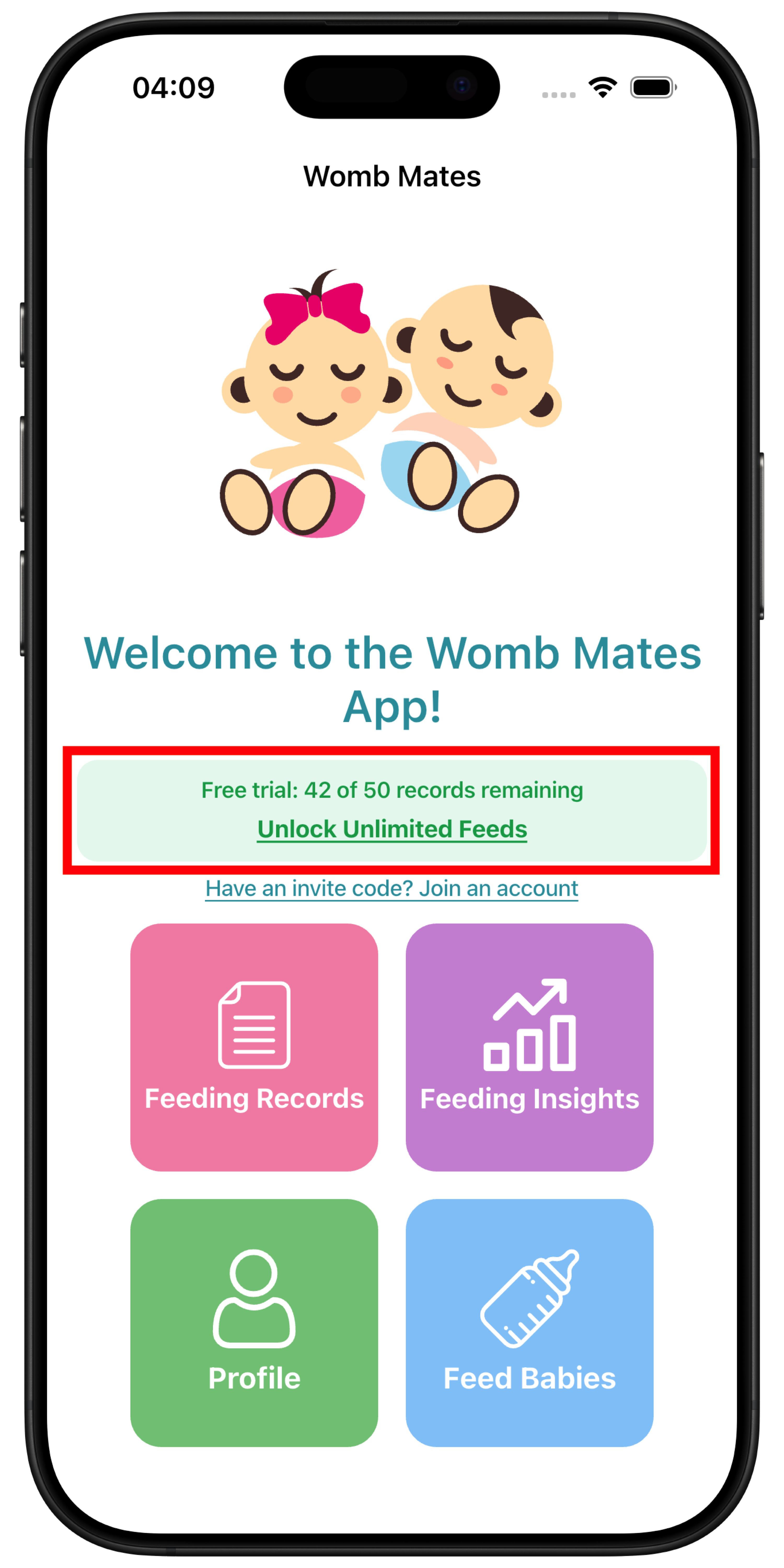 Free trial banner screenshot